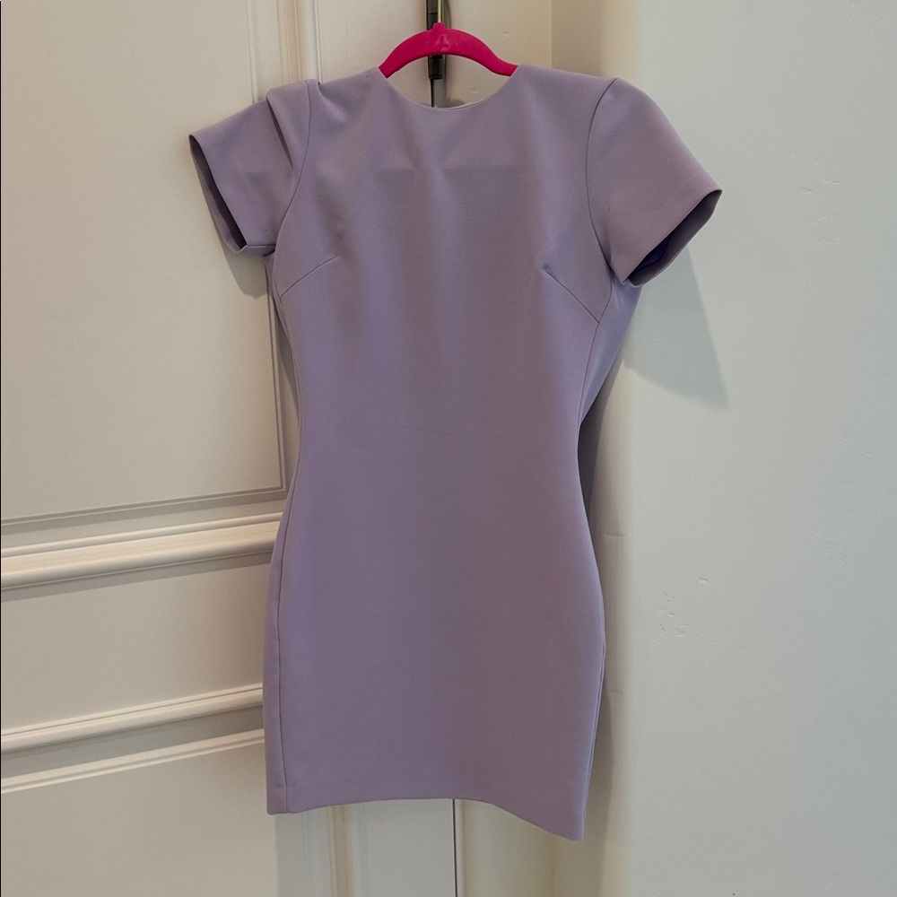 Likely Lilac Short Sleeve Dress